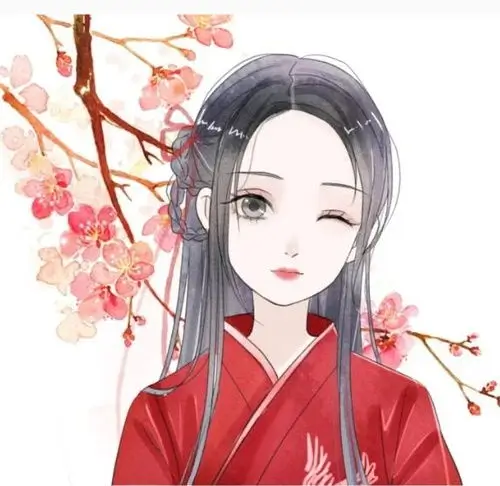 观众头像：抱着胶片的观众插画